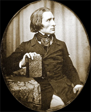 Liszt vers 1843