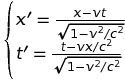 Transformation de Lorentz