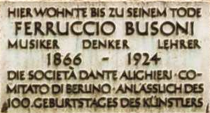 Ferruccio Busoni