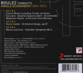 Boulez dirige Schönberg (Volume 2)