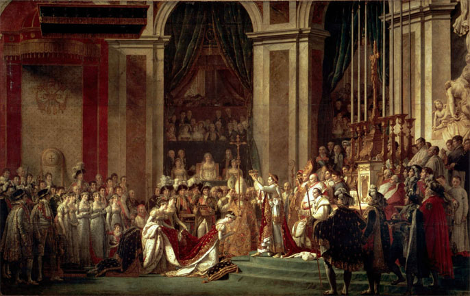 Fresque de Jacques-Louis David