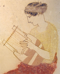 Lyre antique