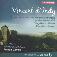 D'Indy oeuvres symphoniques, Vol 5