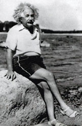 Einstein en vacances