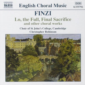 Finzi : Lo the full final Sacrifice