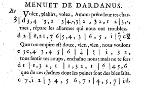 Notation de Rousseau