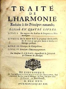 Le Traité de Rameau (1722)