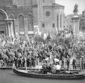 Obsèques de Stravinsky à Venise