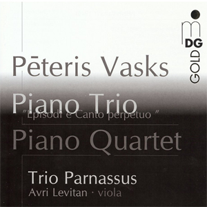 CD Vasks/Trios et Quatuor à clavier